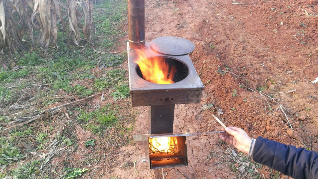 печь из труб